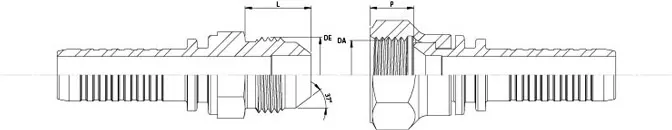 Filetage JIC